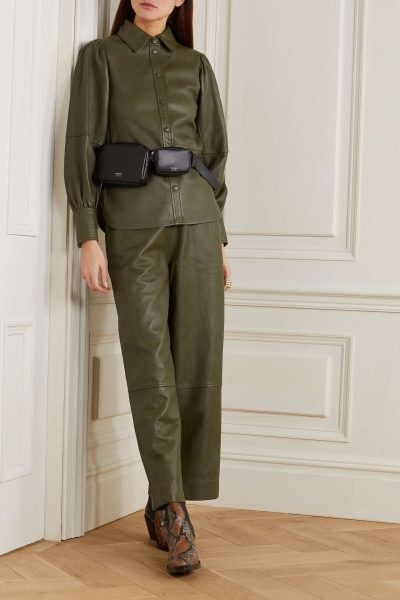 Female Leather Dress