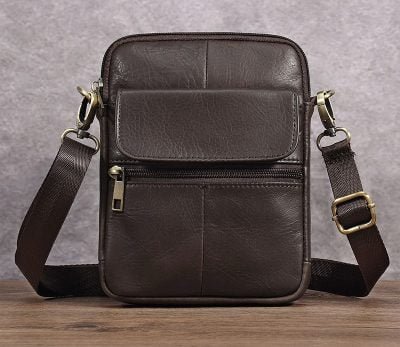 Male Leather Casual Bags
